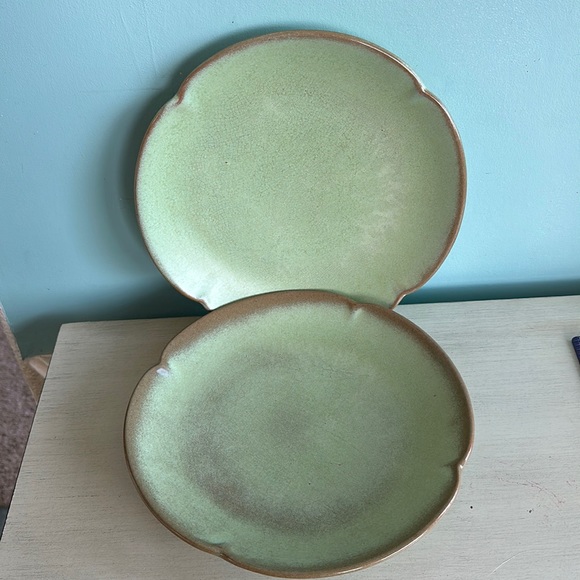 Frankoma Dining Frankoma Pottery Plainsman Dinner Plate Set Poshmark